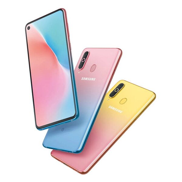 Samsung Galaxy A8s Yellow Pink