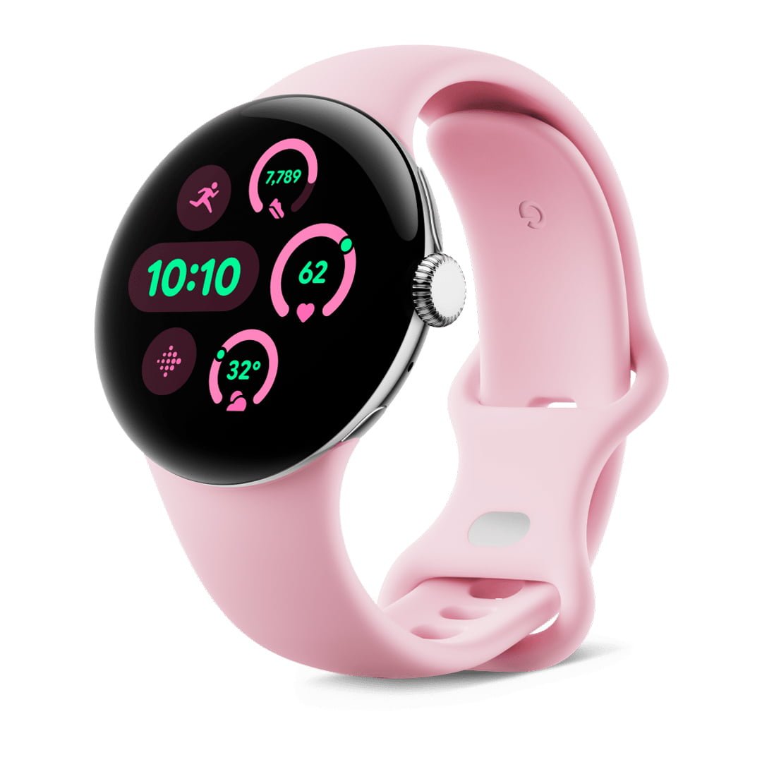 Google Pixel Watch 3 Polished Silver