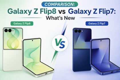 Galaxy Z Flip8 vs Galaxy Z Flip7 main display comparison